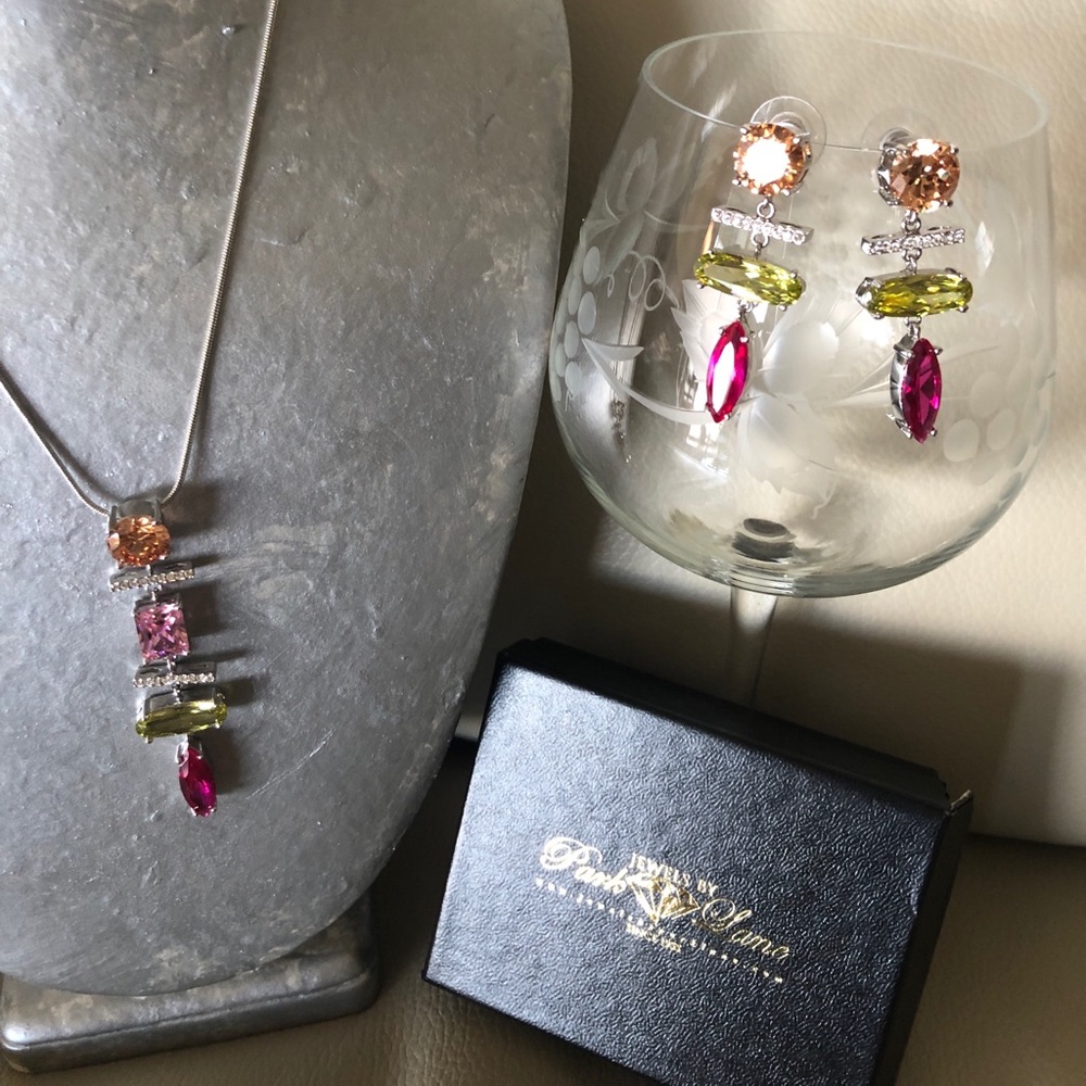 Center Stage Pendant and Earrings by Park Lane